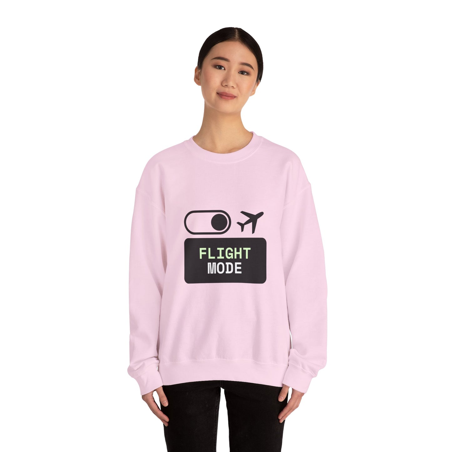 Flight Mode Crewneck Sweatshirt - Unisex Heavy Blend™