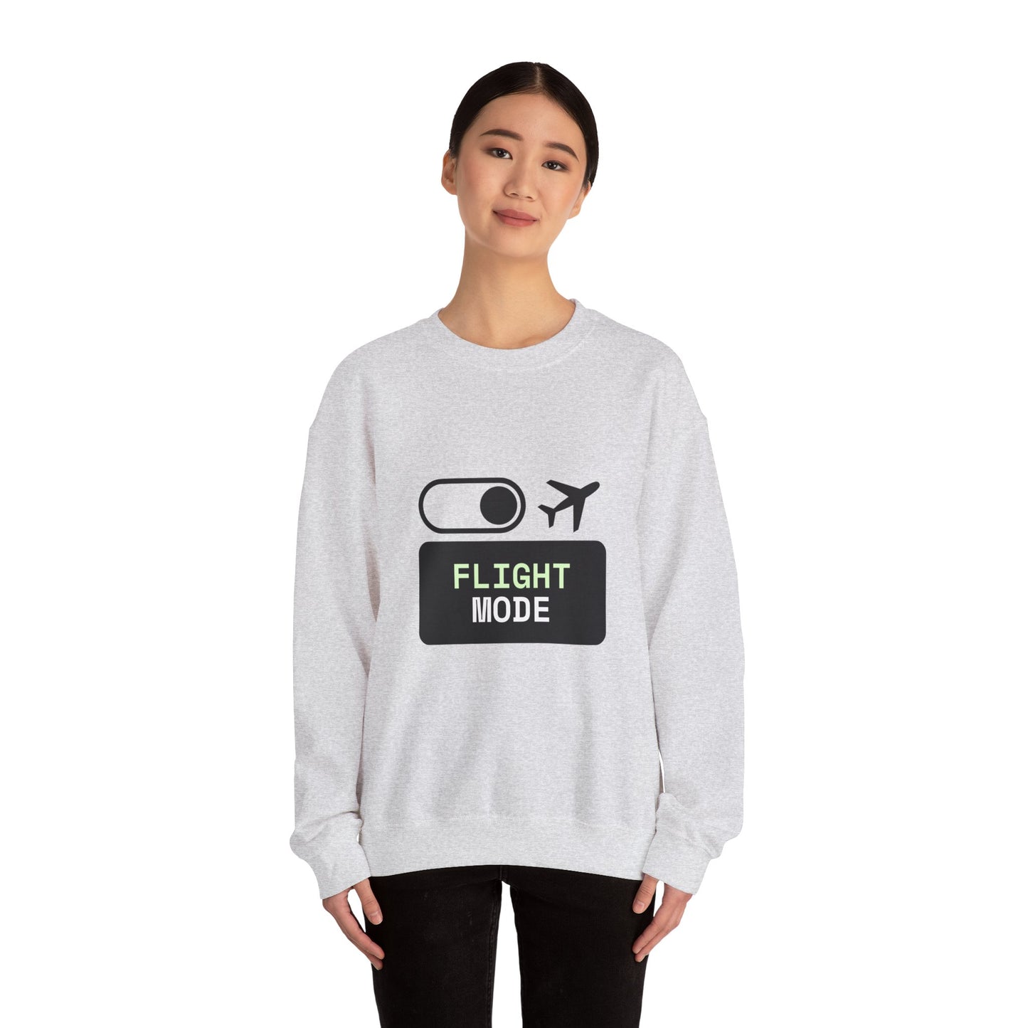 Flight Mode Crewneck Sweatshirt - Unisex Heavy Blend™