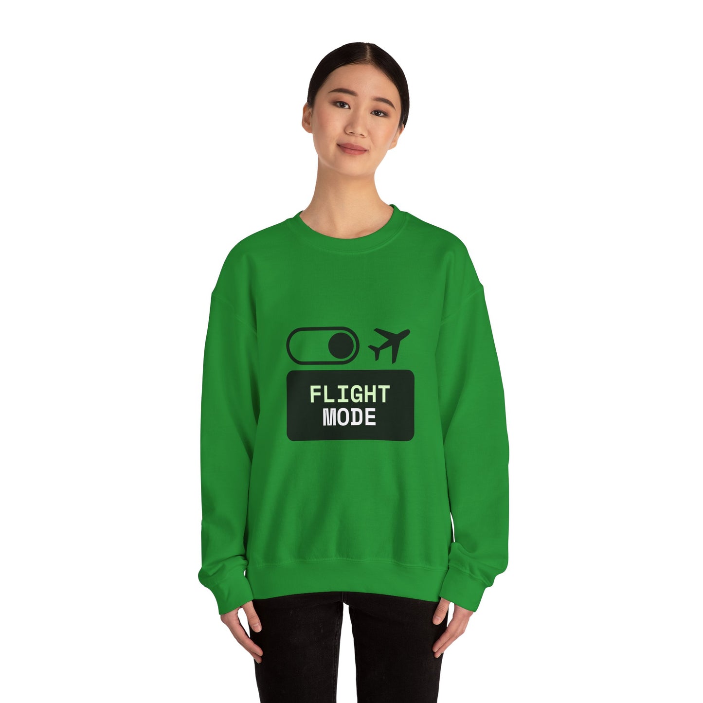 Flight Mode Crewneck Sweatshirt - Unisex Heavy Blend™