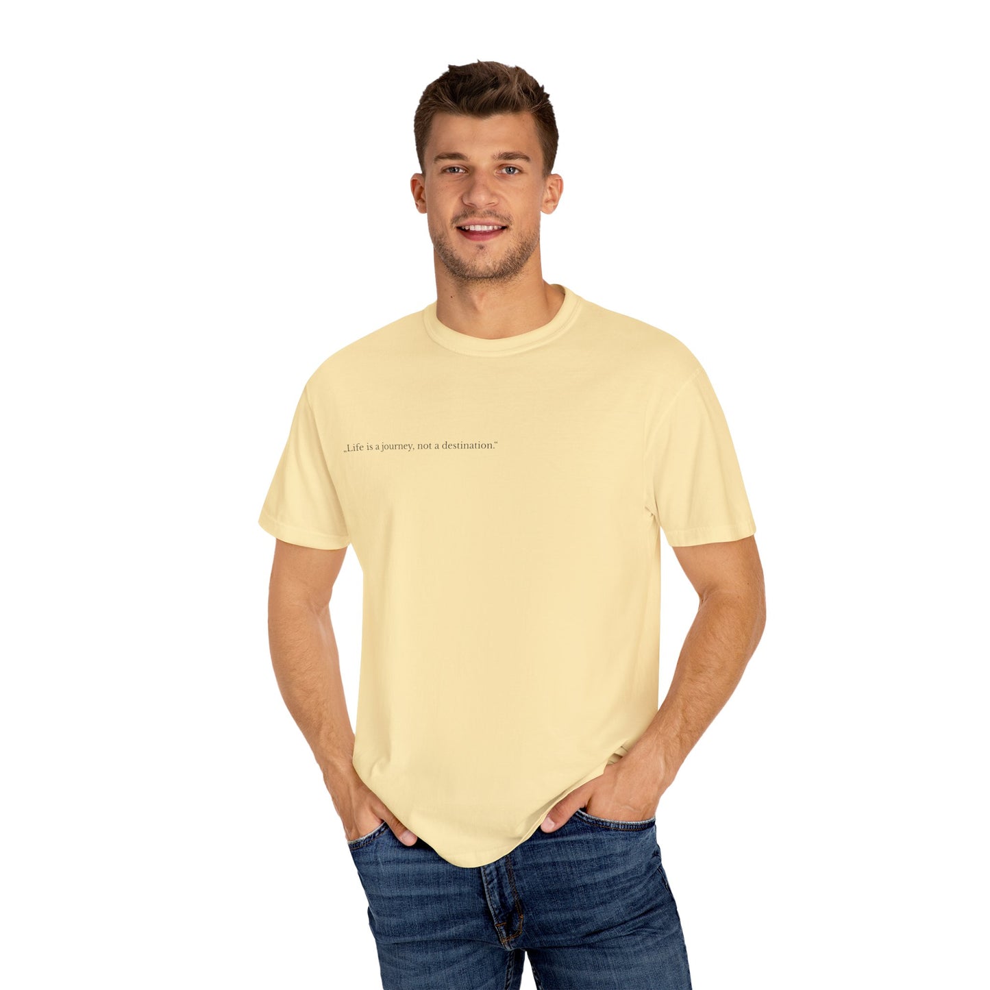 Inspirational Unisex T-Shirt - 'Life is a Journey, Not a Destination'