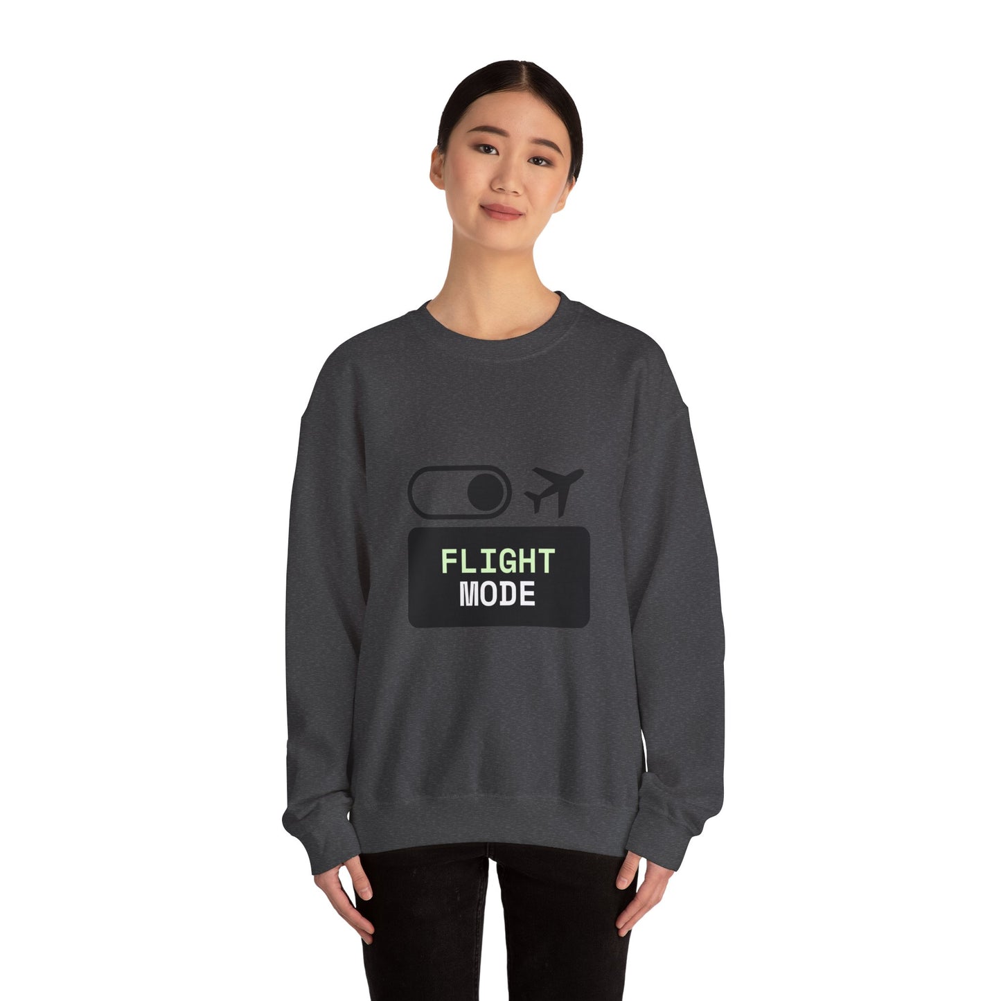 Flight Mode Crewneck Sweatshirt - Unisex Heavy Blend™
