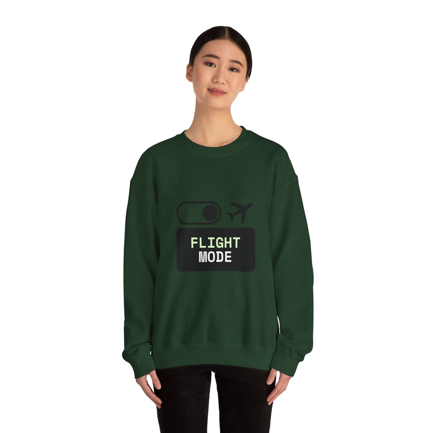 Flight Mode Crewneck Sweatshirt - Unisex Heavy Blend™
