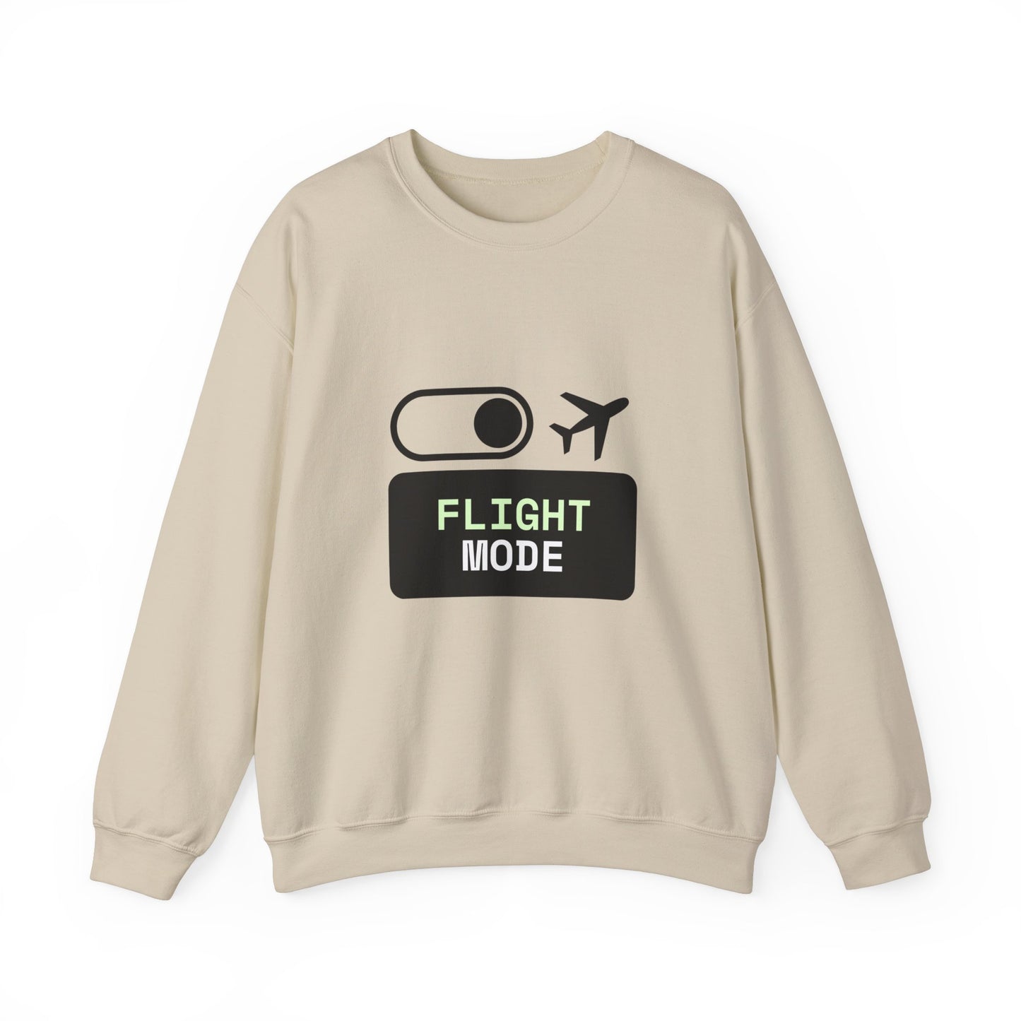 Flight Mode Crewneck Sweatshirt - Unisex Heavy Blend™