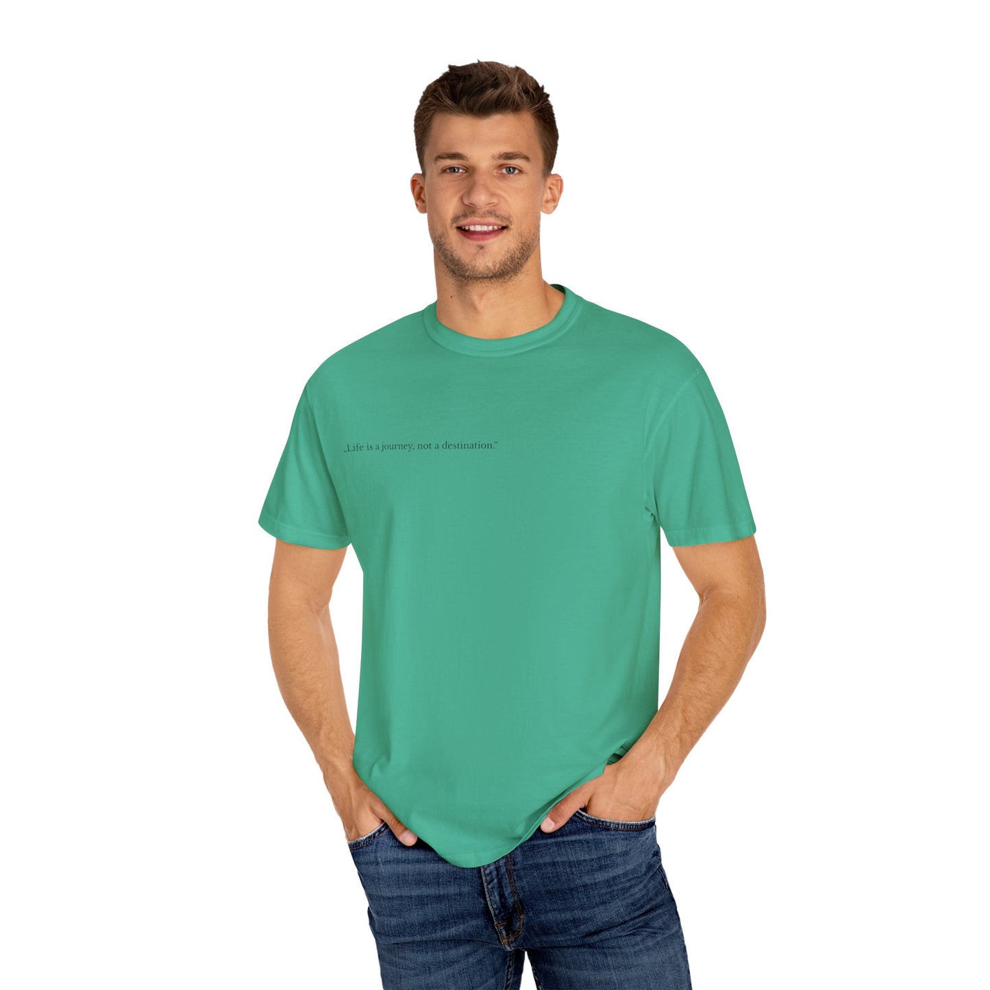 Inspirational Unisex T-Shirt - 'Life is a Journey, Not a Destination'