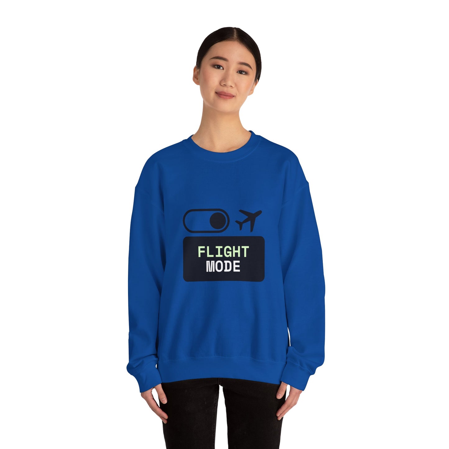 Flight Mode Crewneck Sweatshirt - Unisex Heavy Blend™
