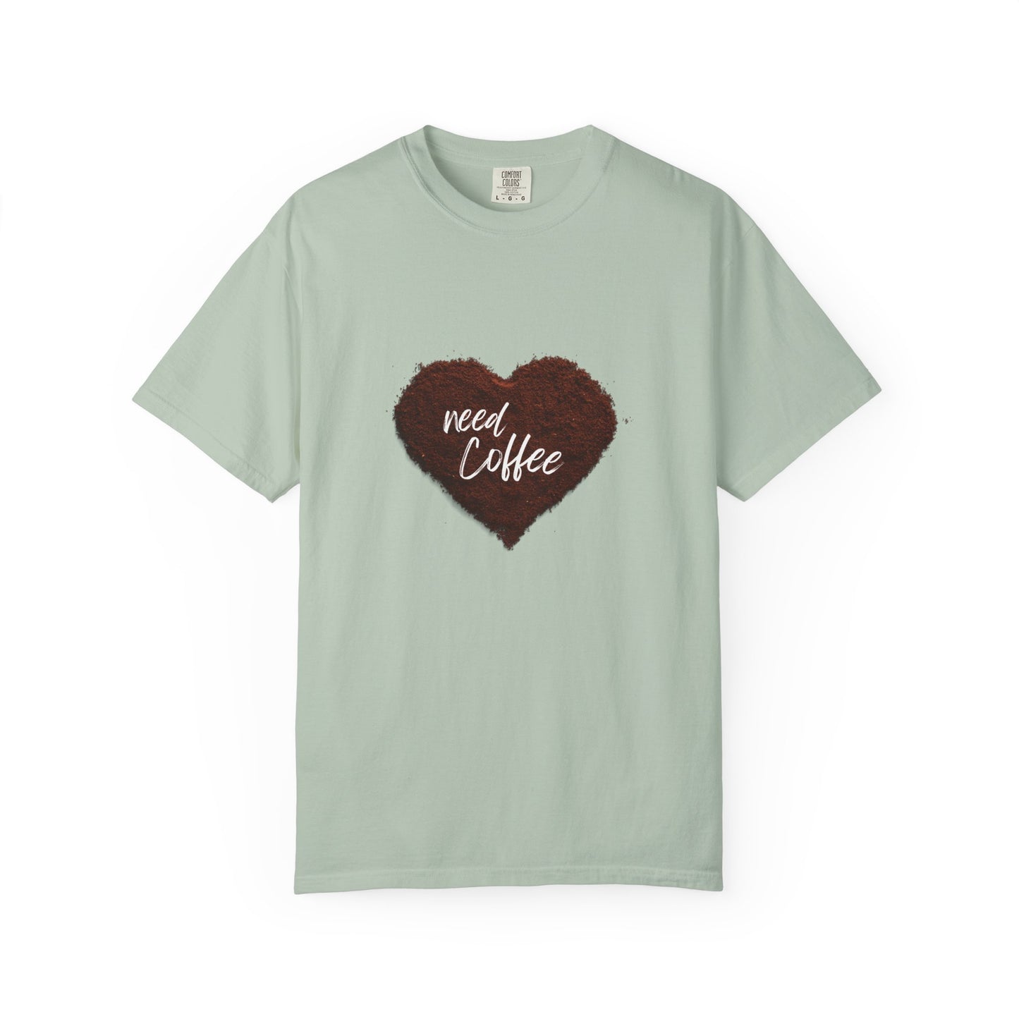 Casual Coffee Lover T-shirt - "Need Coffee" Design