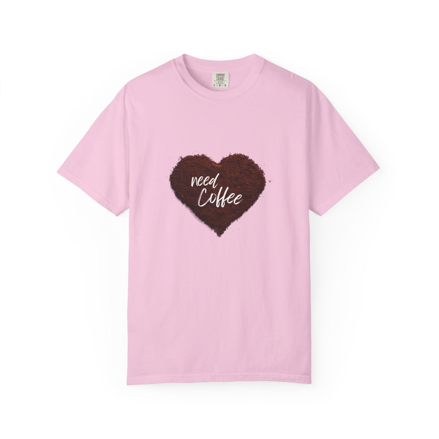 Casual Coffee Lover T-shirt - "Need Coffee" Design