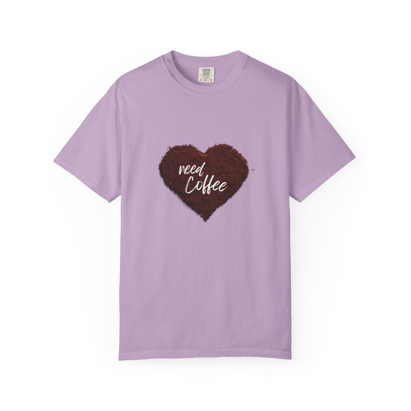 Casual Coffee Lover T-shirt - "Need Coffee" Design
