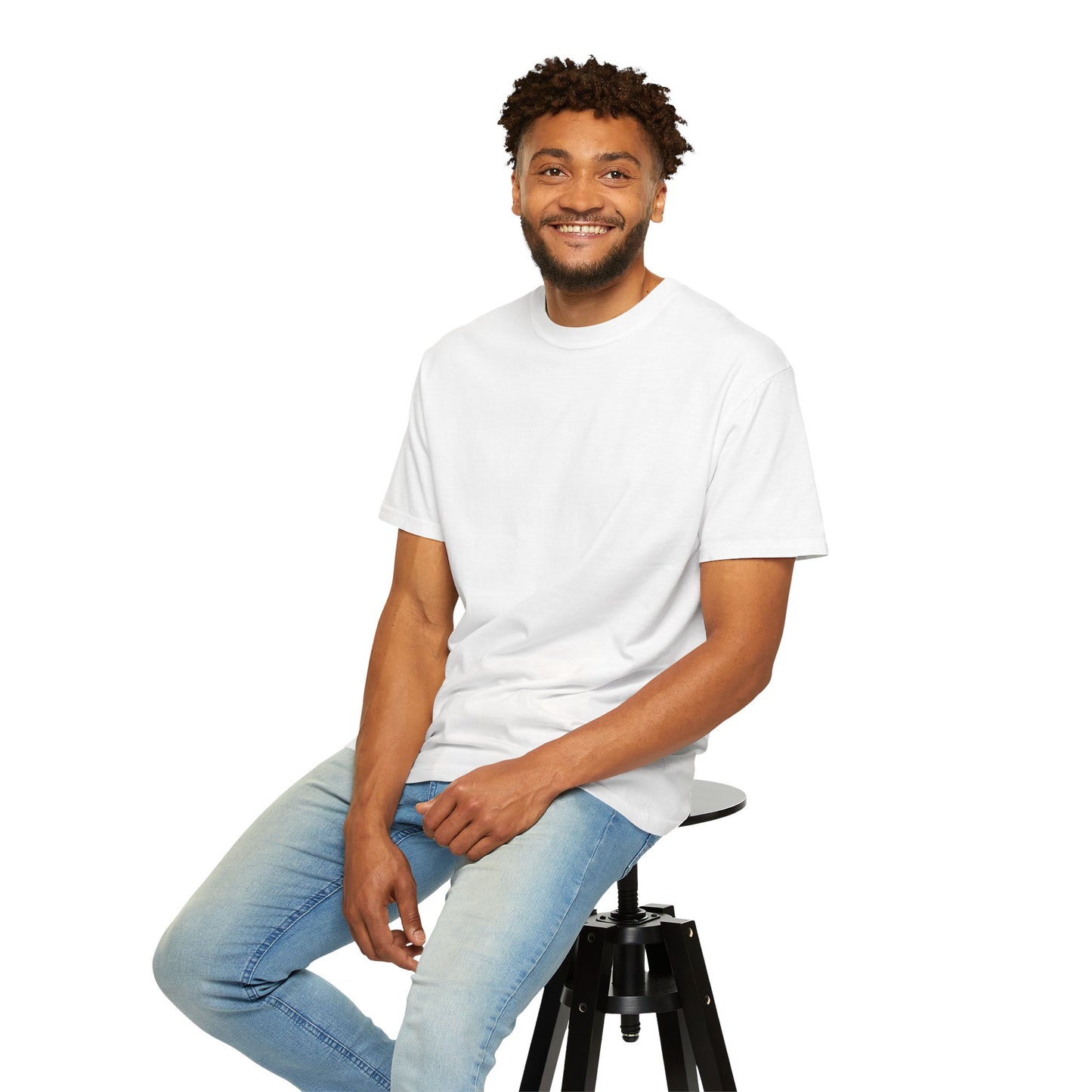 World's Best Dad T-Shirt - Unisex Garment-Dyed Tee for Father's Day