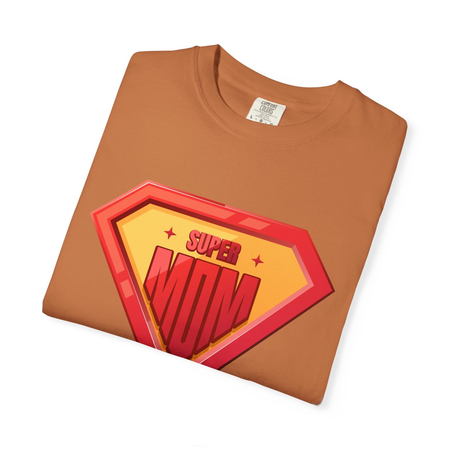 Super Mom Unisex Garment-Dyed T-Shirt - Perfect Gift for Mother's Day