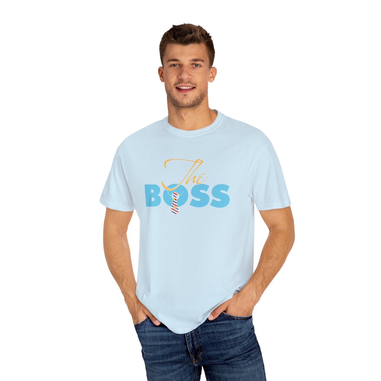 Unisex Boss Graphic T-Shirt Fathers Day – Stylish Gift for Barbers & Entrepreneurs