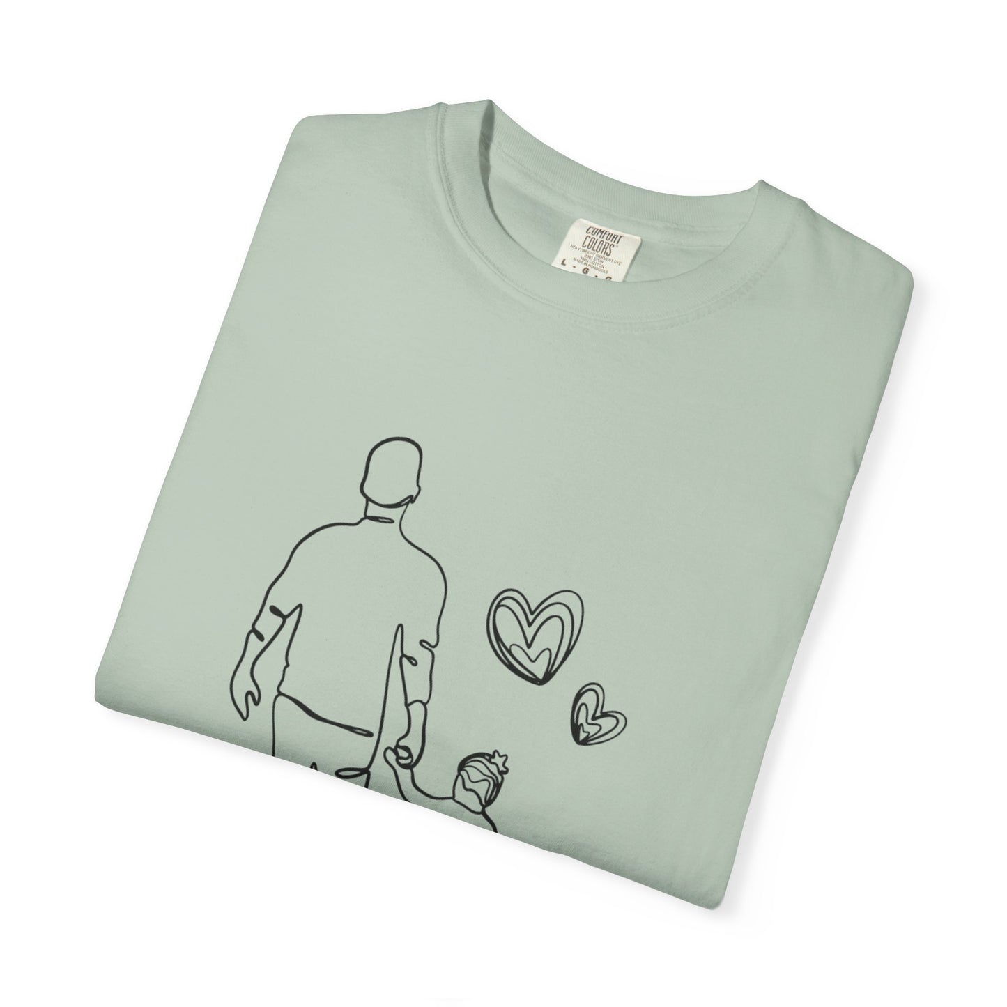 Personalized Fathers Day T-Shirt - Customizable for Dad and Child