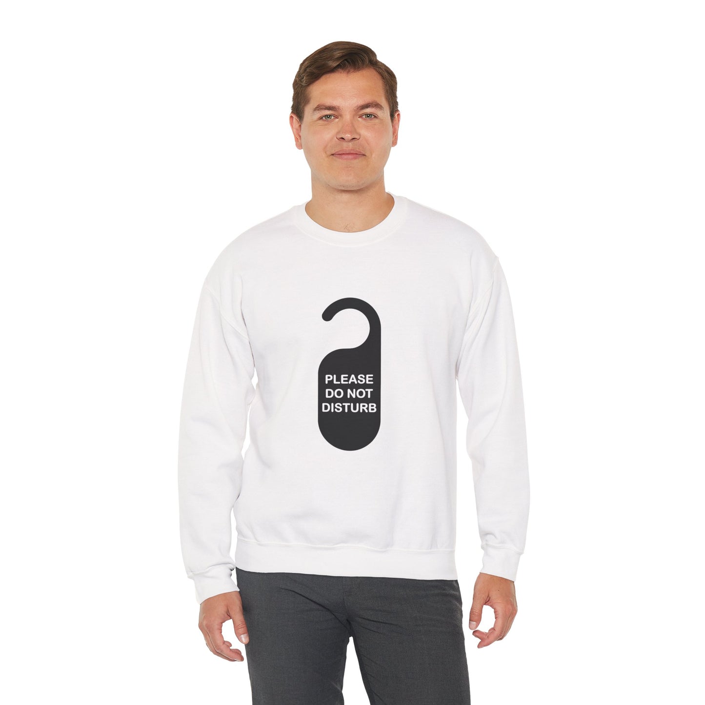 Unisex Heavy Blend™ Crewneck Sweatshirt - "Please Do Not Disturb"