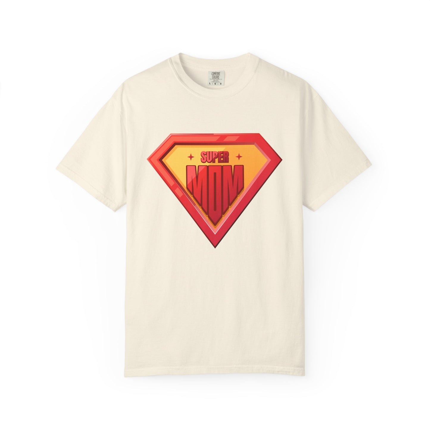 Super Mom Unisex Garment-Dyed T-Shirt - Perfect Gift for Mother's Day