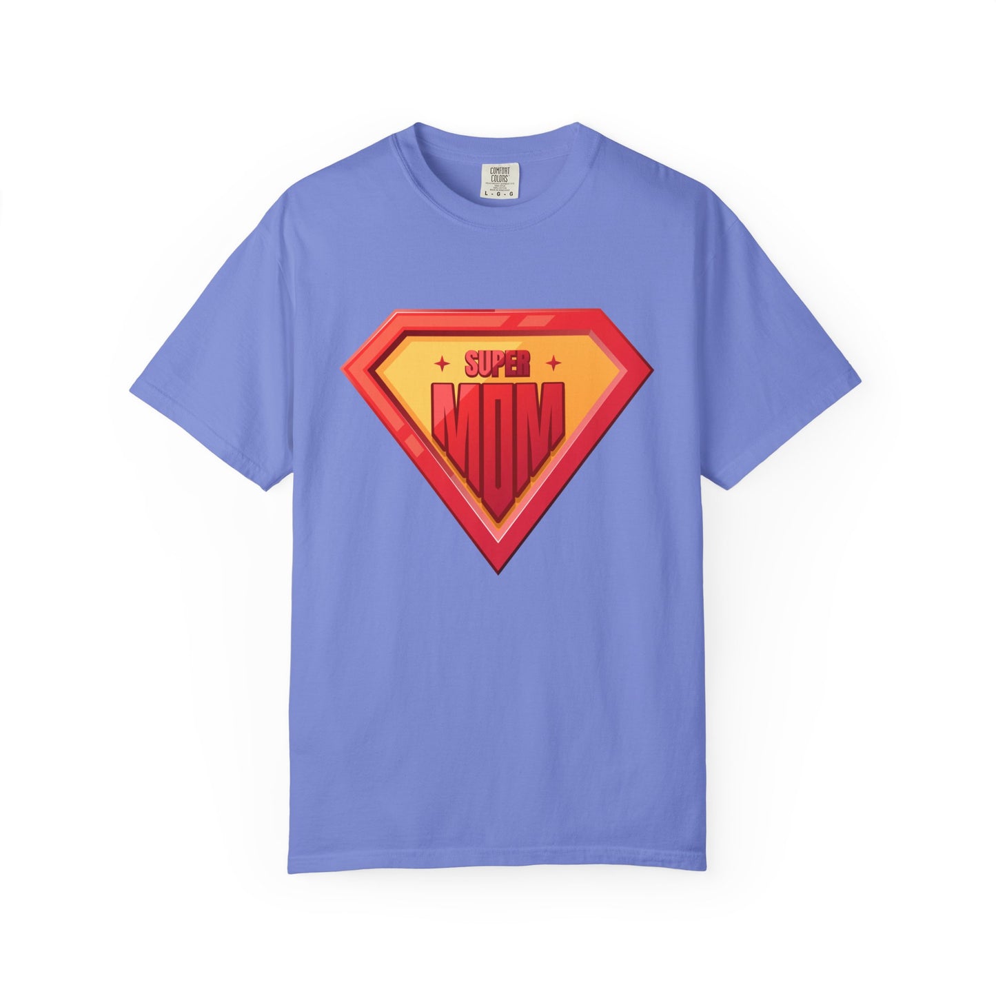 Super Mom Unisex Garment-Dyed T-Shirt - Perfect Gift for Mother's Day
