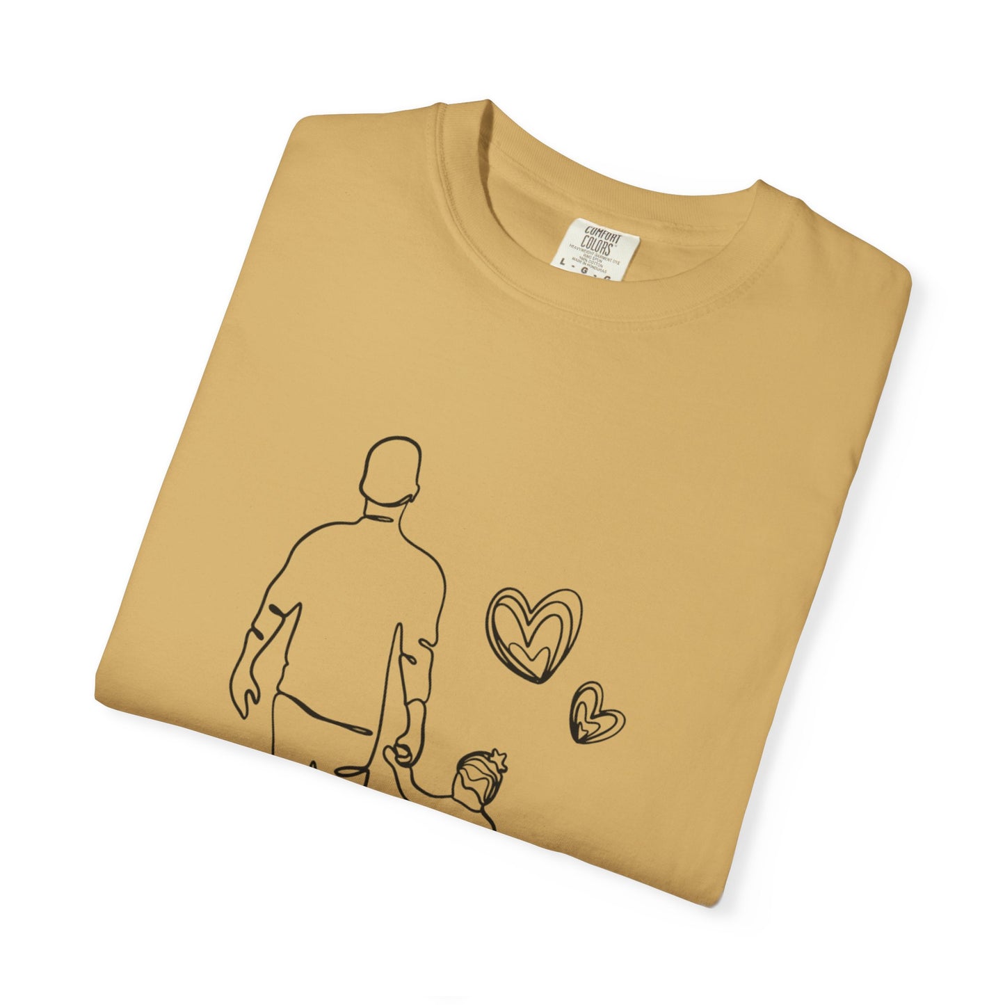Personalized Fathers Day T-Shirt - Customizable for Dad and Child