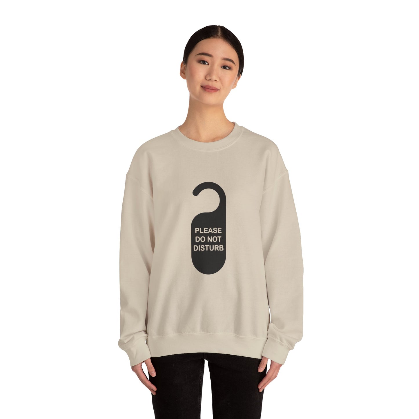 Unisex Heavy Blend™ Crewneck Sweatshirt - "Please Do Not Disturb"