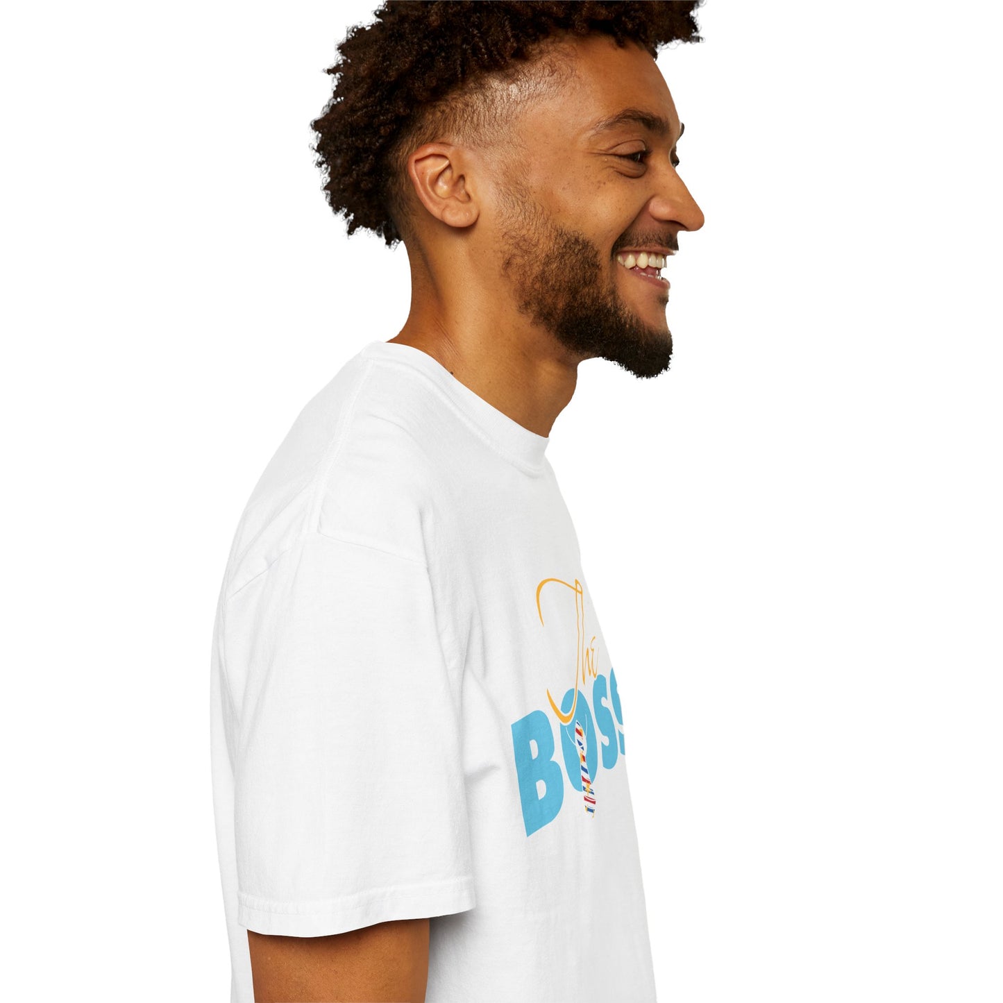 Unisex Boss Graphic T-Shirt Fathers Day – Stylish Gift for Barbers & Entrepreneurs