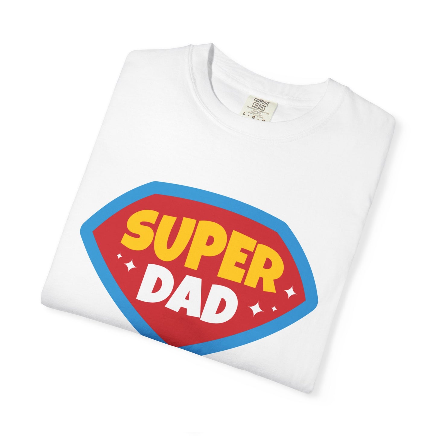 Super Dad Unisex Garment-Dyed T-Shirt - Perfect Gift for Father's Day