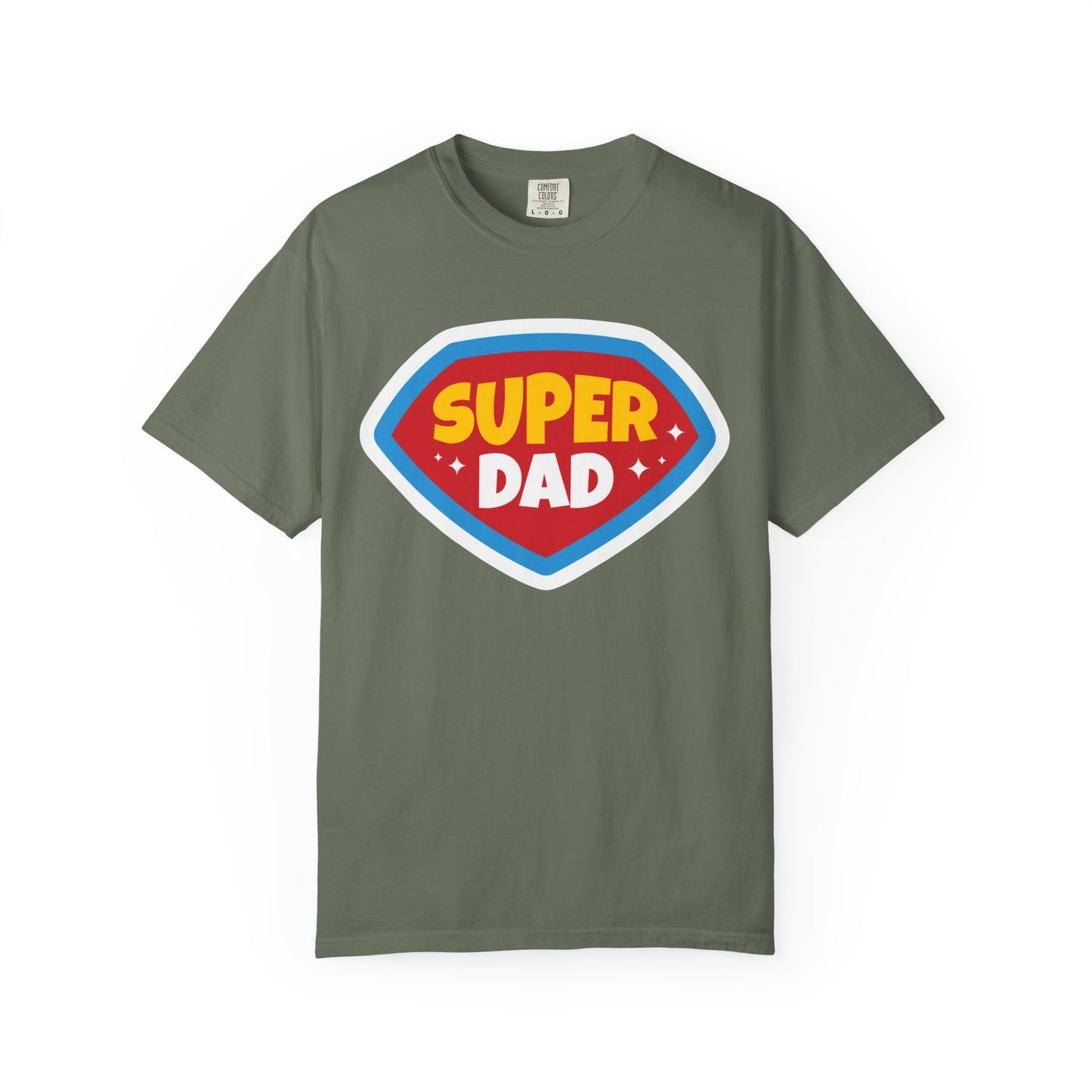 Super Dad Unisex Garment-Dyed T-Shirt - Perfect Gift for Father's Day