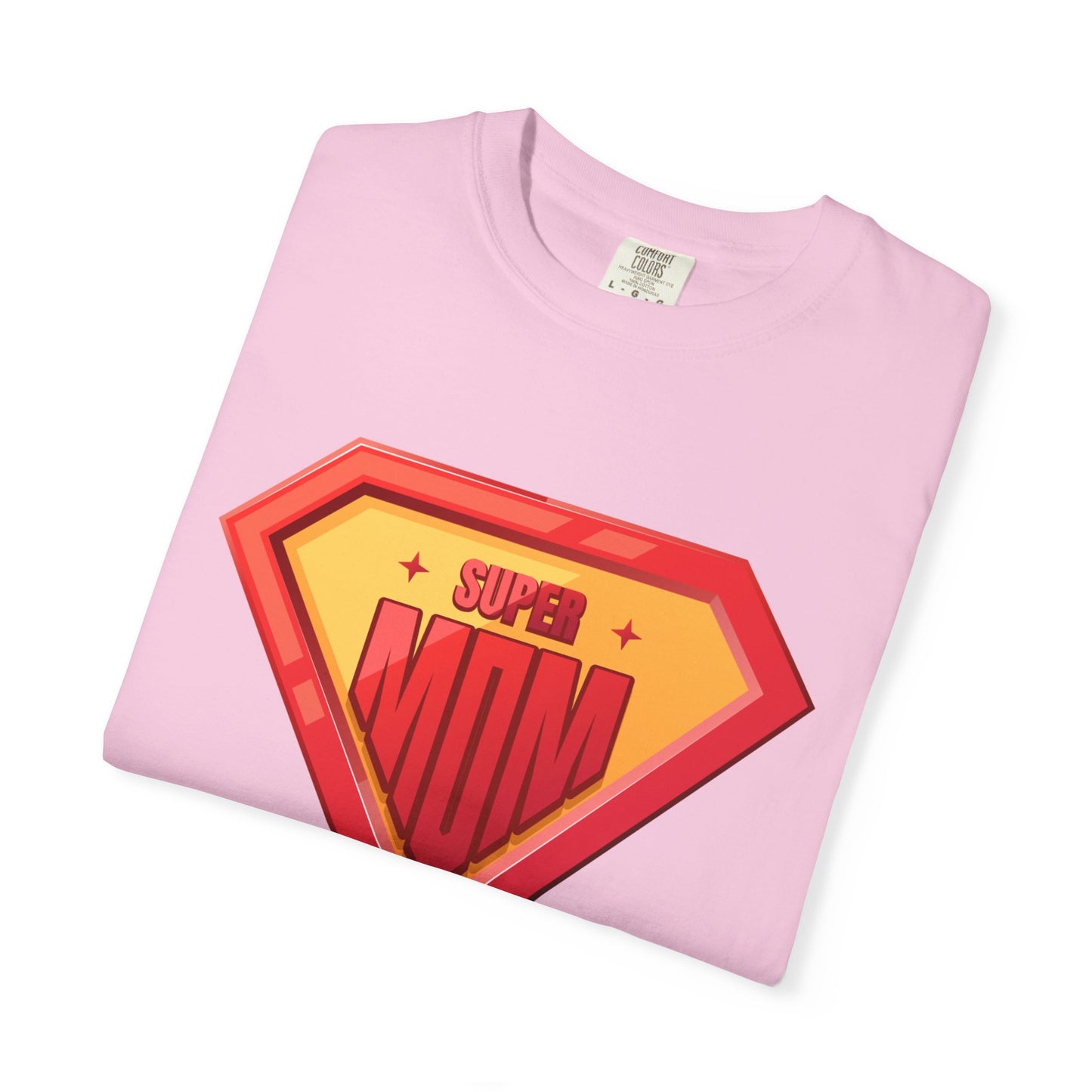 Super Mom Unisex Garment-Dyed T-Shirt - Perfect Gift for Mother's Day