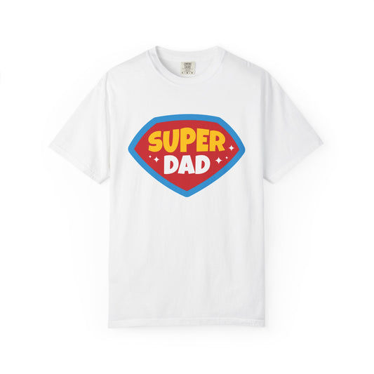 Super Dad Unisex Garment-Dyed T-Shirt - Perfect Gift for Father's Day