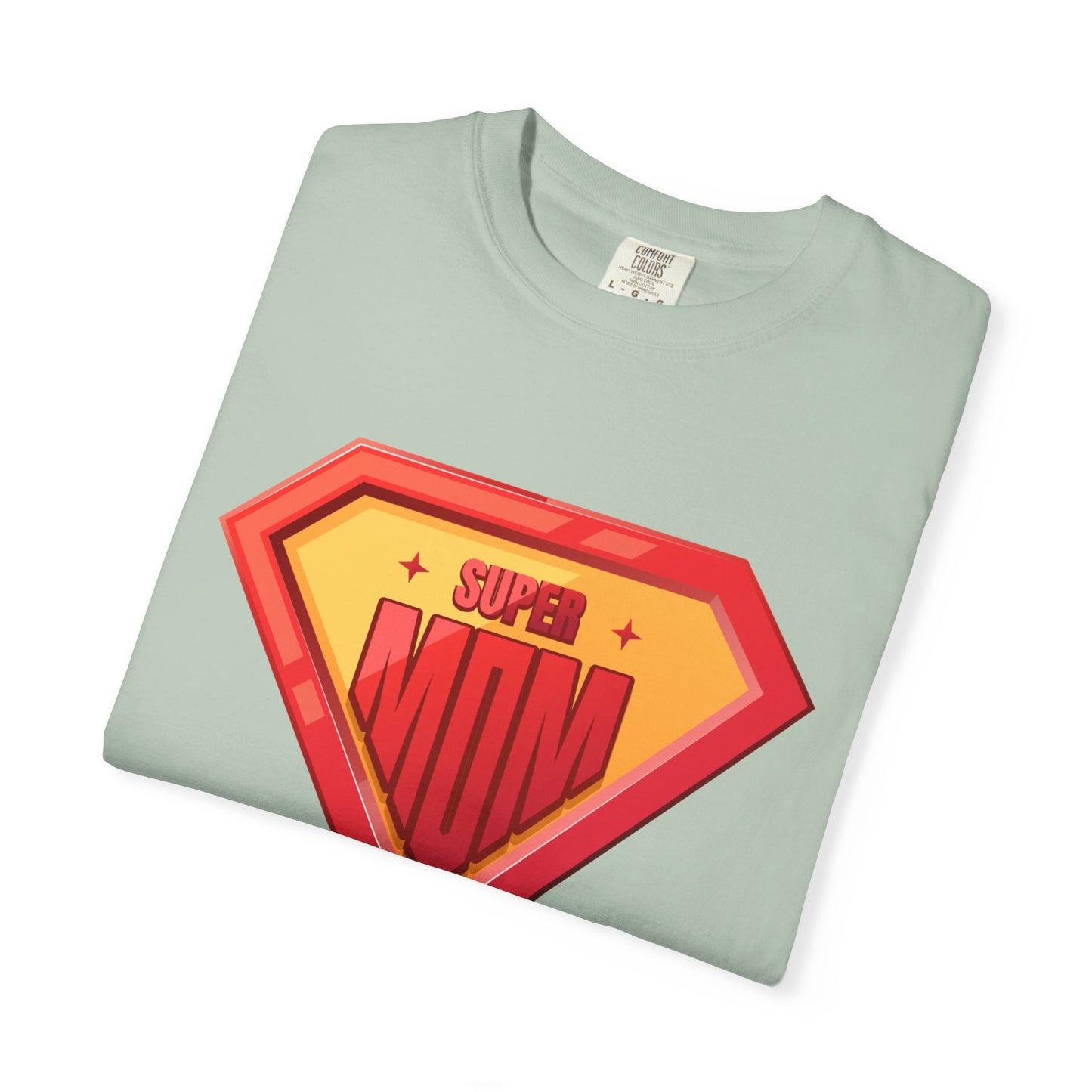 Super Mom Unisex Garment-Dyed T-Shirt - Perfect Gift for Mother's Day