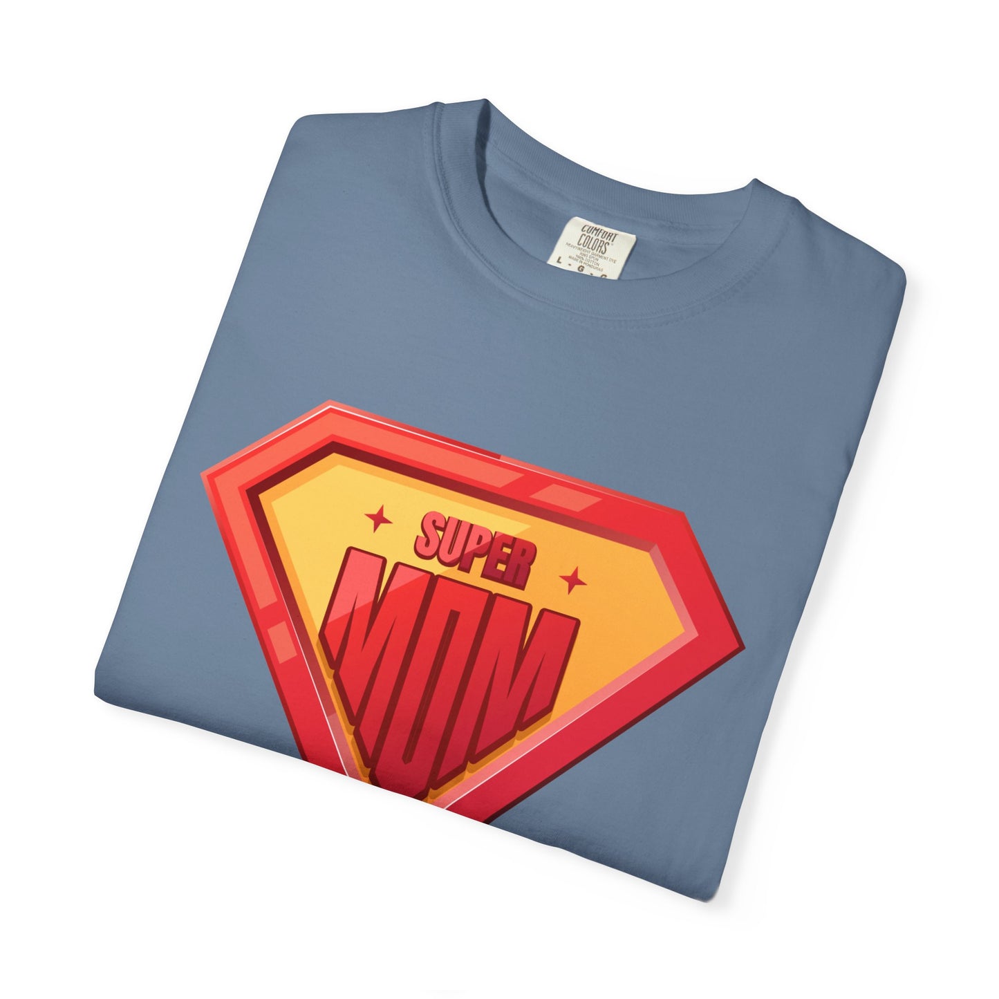 Super Mom Unisex Garment-Dyed T-Shirt - Perfect Gift for Mother's Day