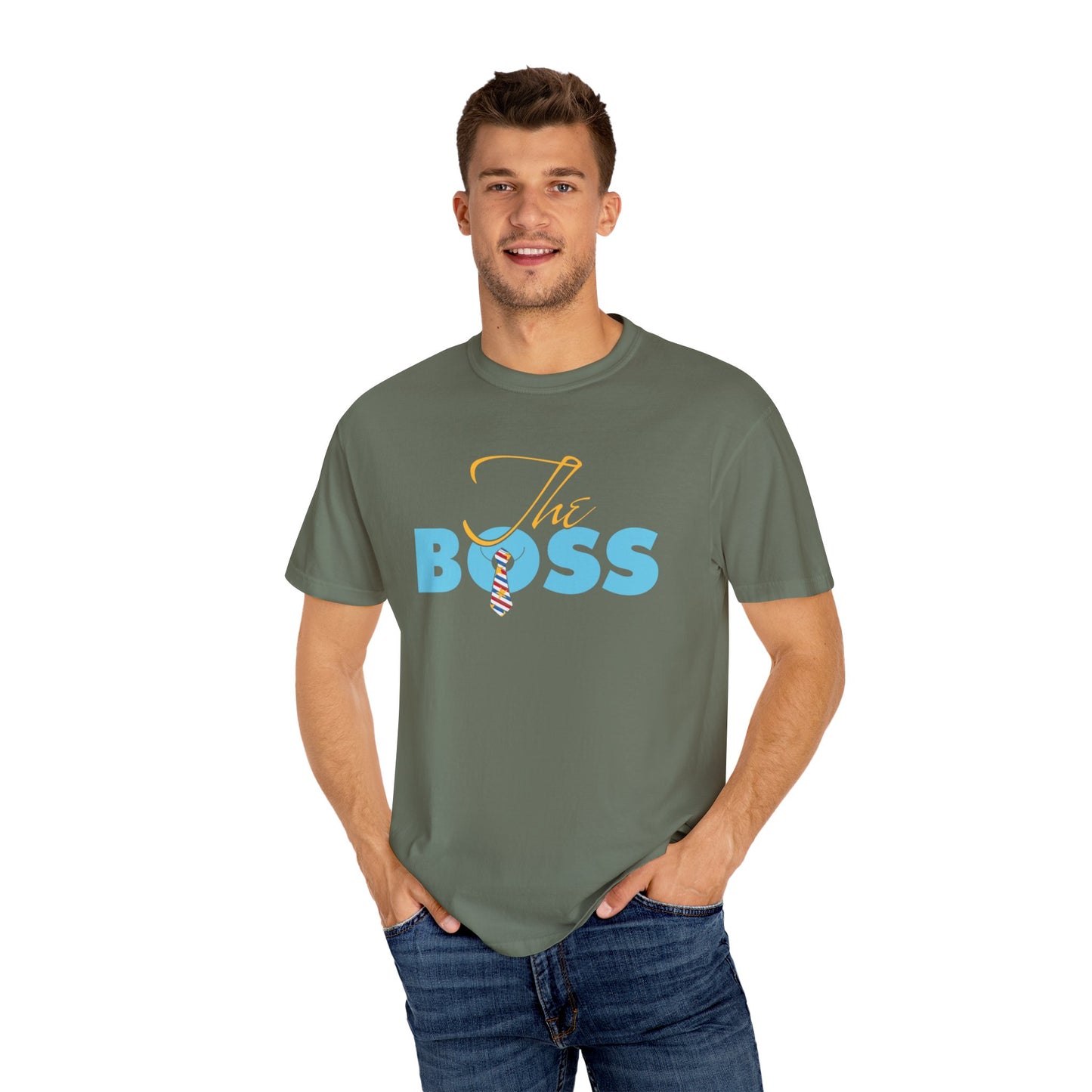 Unisex Boss Graphic T-Shirt Fathers Day – Stylish Gift for Barbers & Entrepreneurs