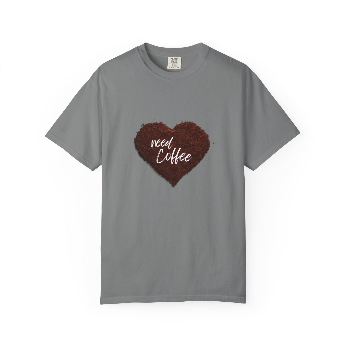Casual Coffee Lover T-shirt - "Need Coffee" Design