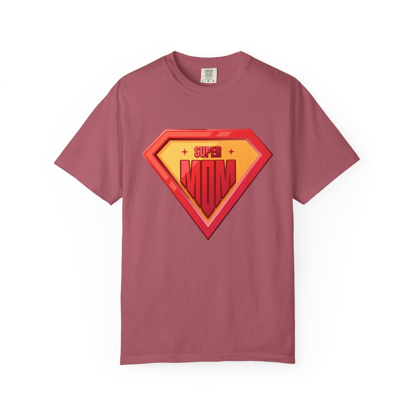 Super Mom Unisex Garment-Dyed T-Shirt - Perfect Gift for Mother's Day