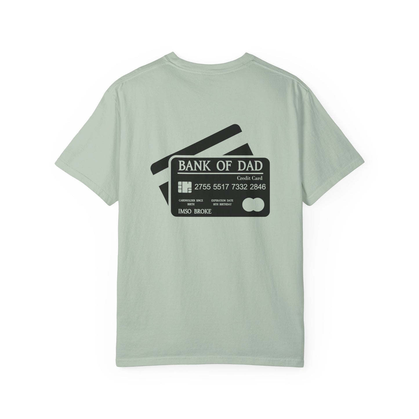 Funny Fathers Day Unisex T-Shirt - "Bank of Dad" Design