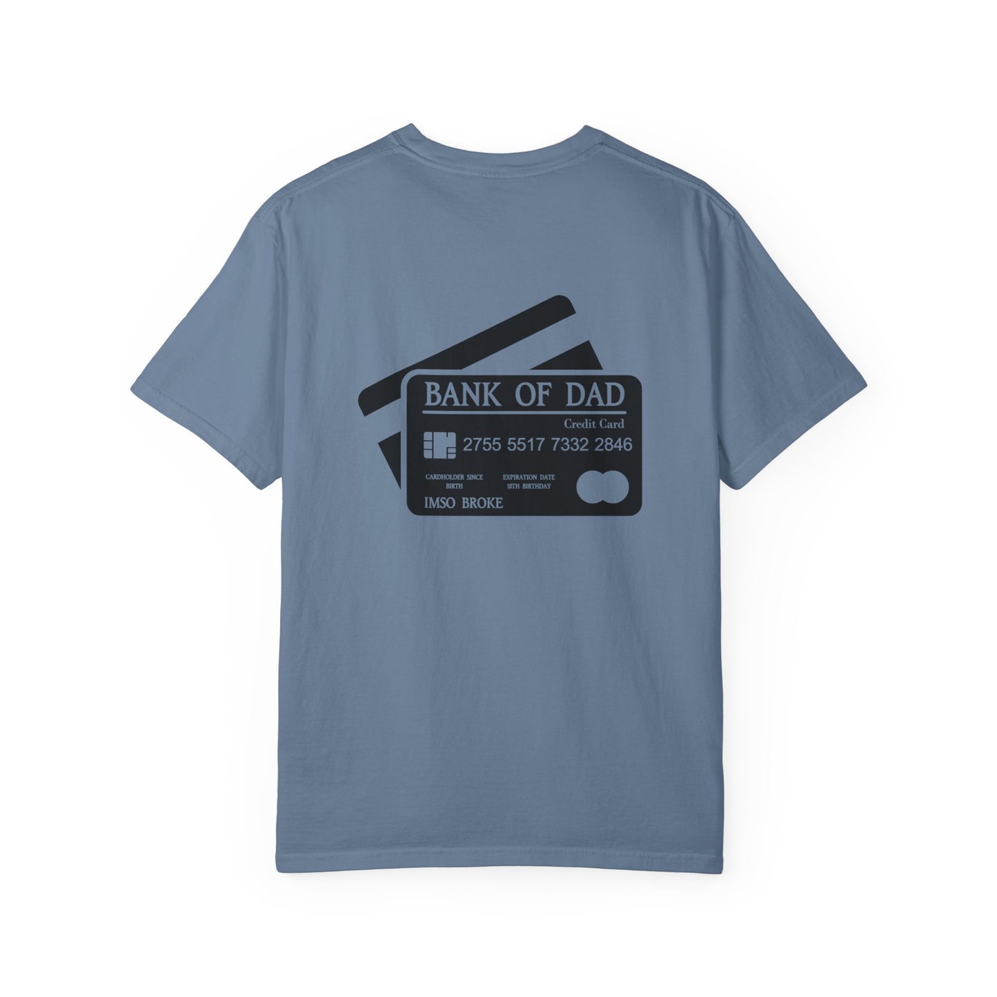 Funny Fathers Day Unisex T-Shirt - "Bank of Dad" Design