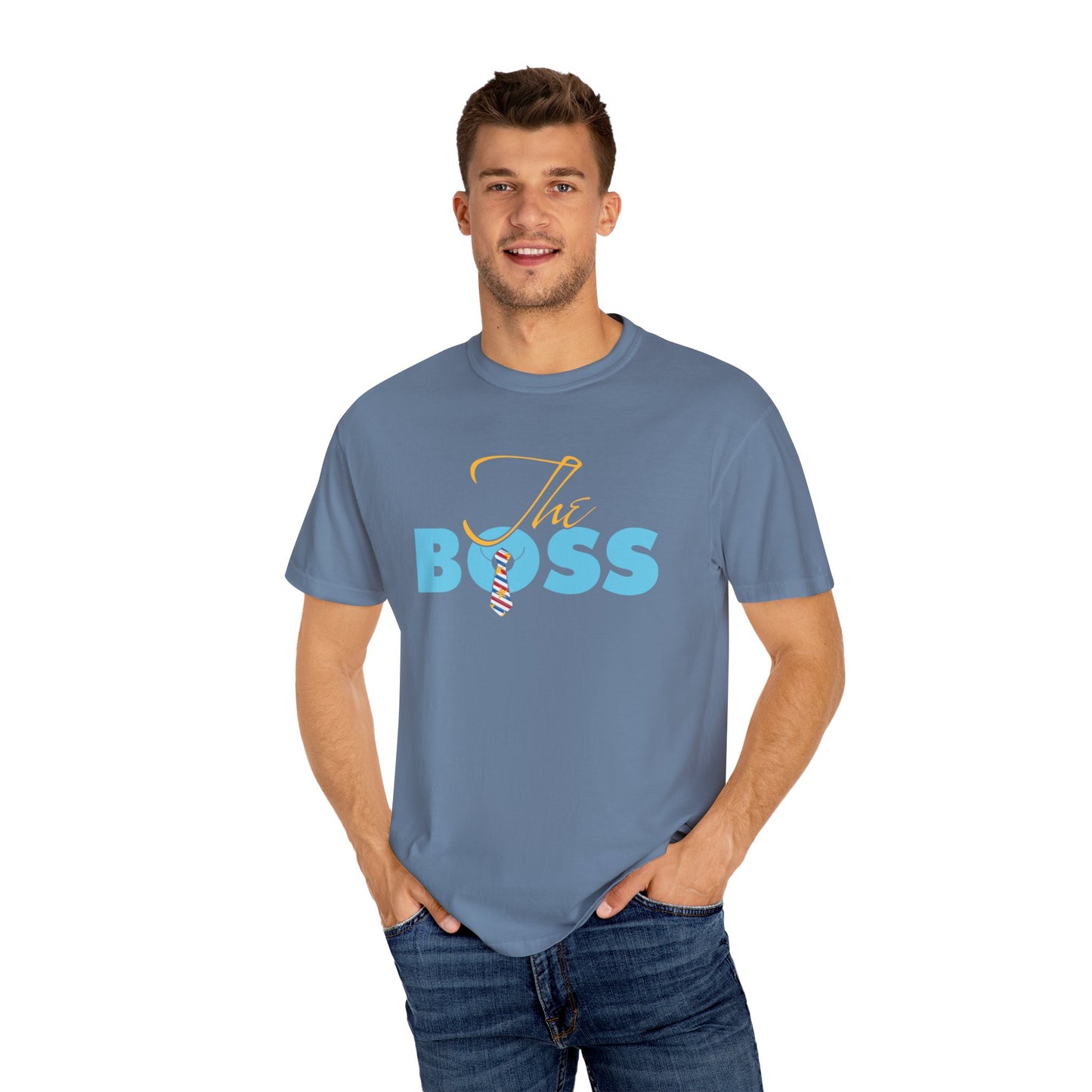 Unisex Boss Graphic T-Shirt Fathers Day – Stylish Gift for Barbers & Entrepreneurs