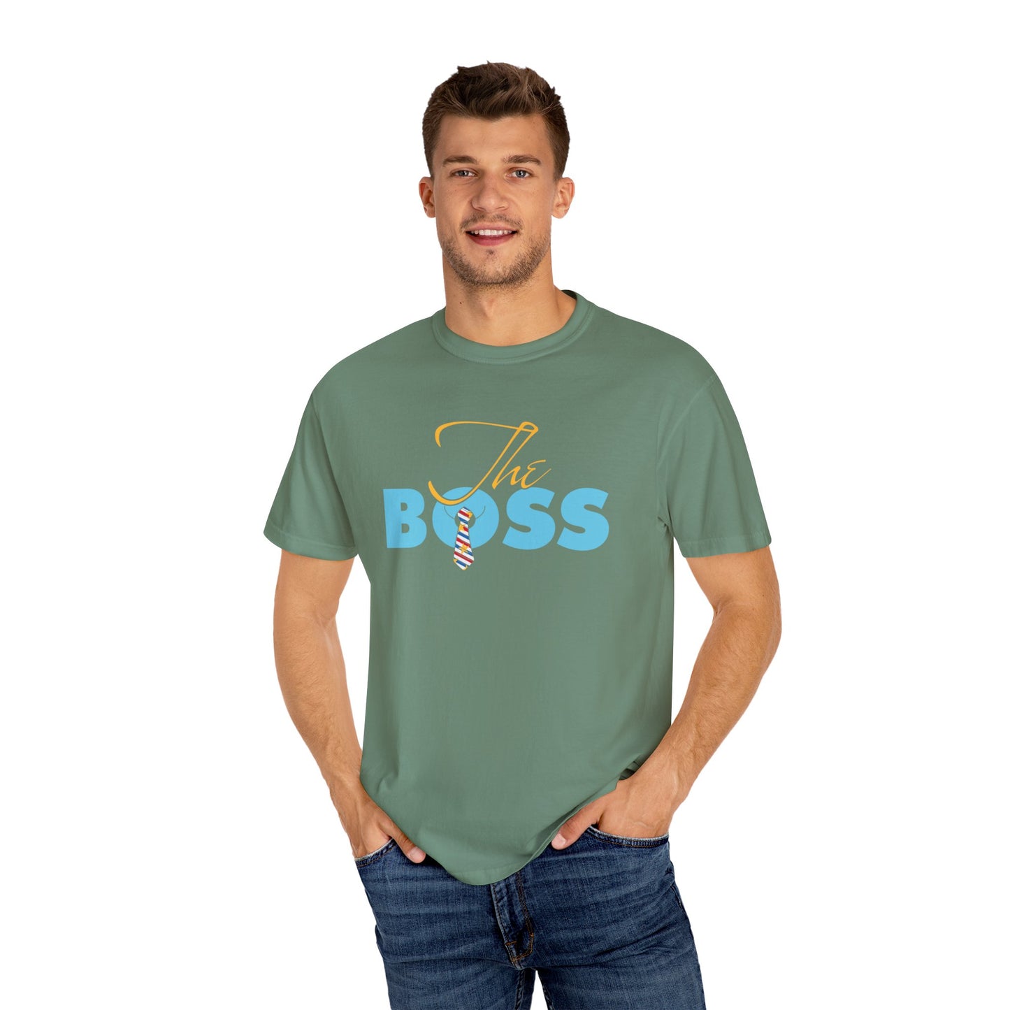Unisex Boss Graphic T-Shirt Fathers Day – Stylish Gift for Barbers & Entrepreneurs