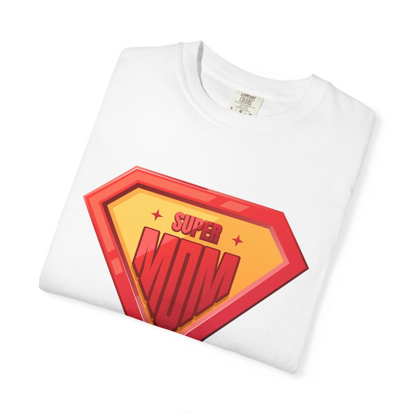 Super Mom Unisex Garment-Dyed T-Shirt - Perfect Gift for Mother's Day