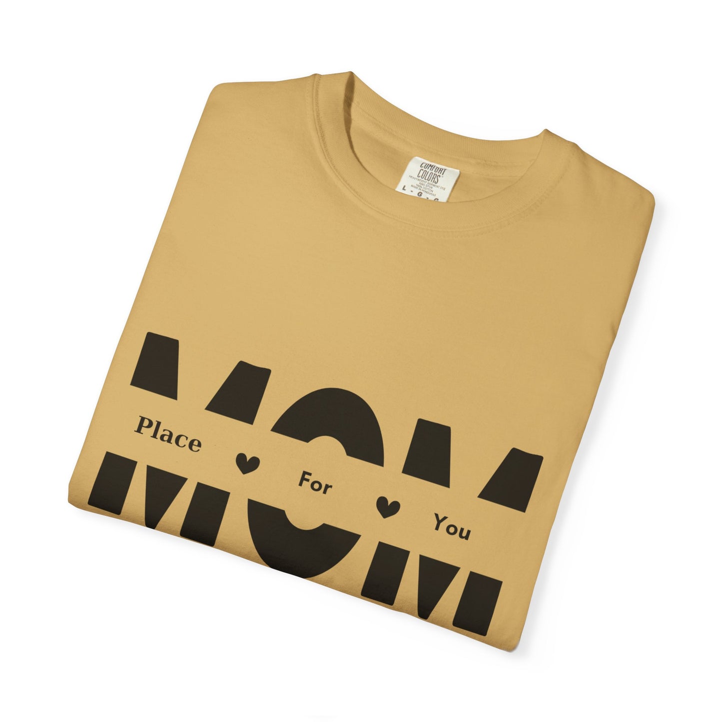 Heartfelt MOM Unisex Garment-Dyed T-Shirt - Perfect Gift for Mother's Day