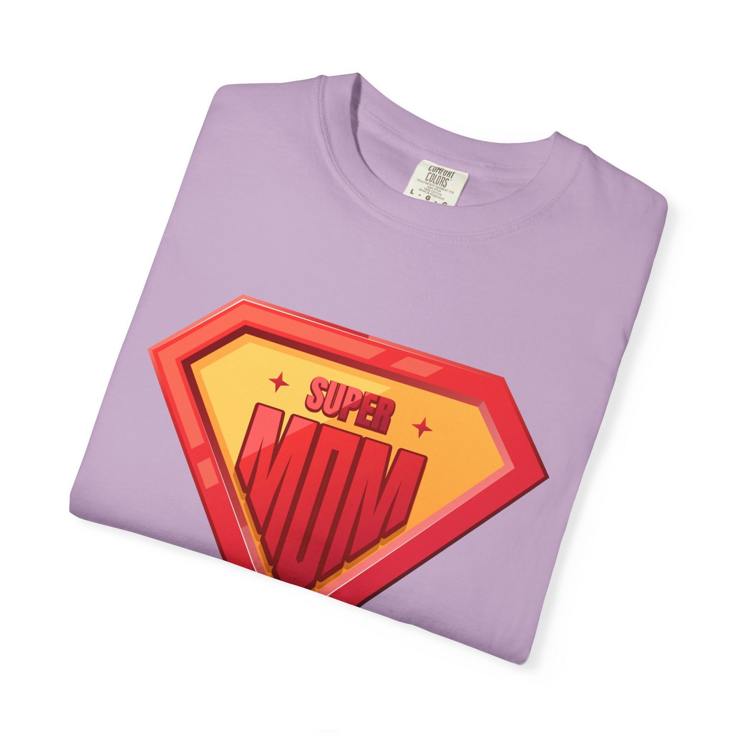 Super Mom Unisex Garment-Dyed T-Shirt - Perfect Gift for Mother's Day