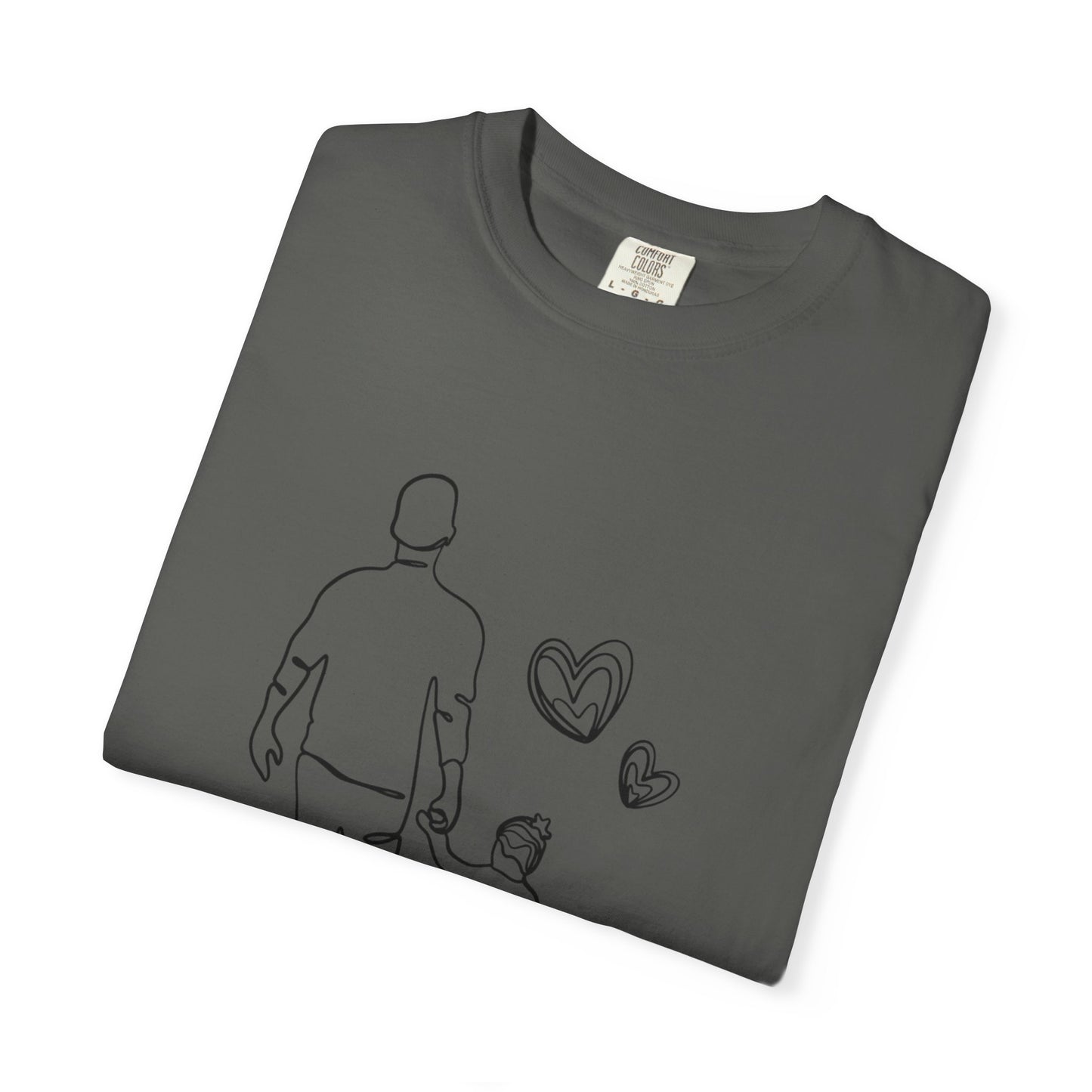 Personalized Fathers Day T-Shirt - Customizable for Dad and Child