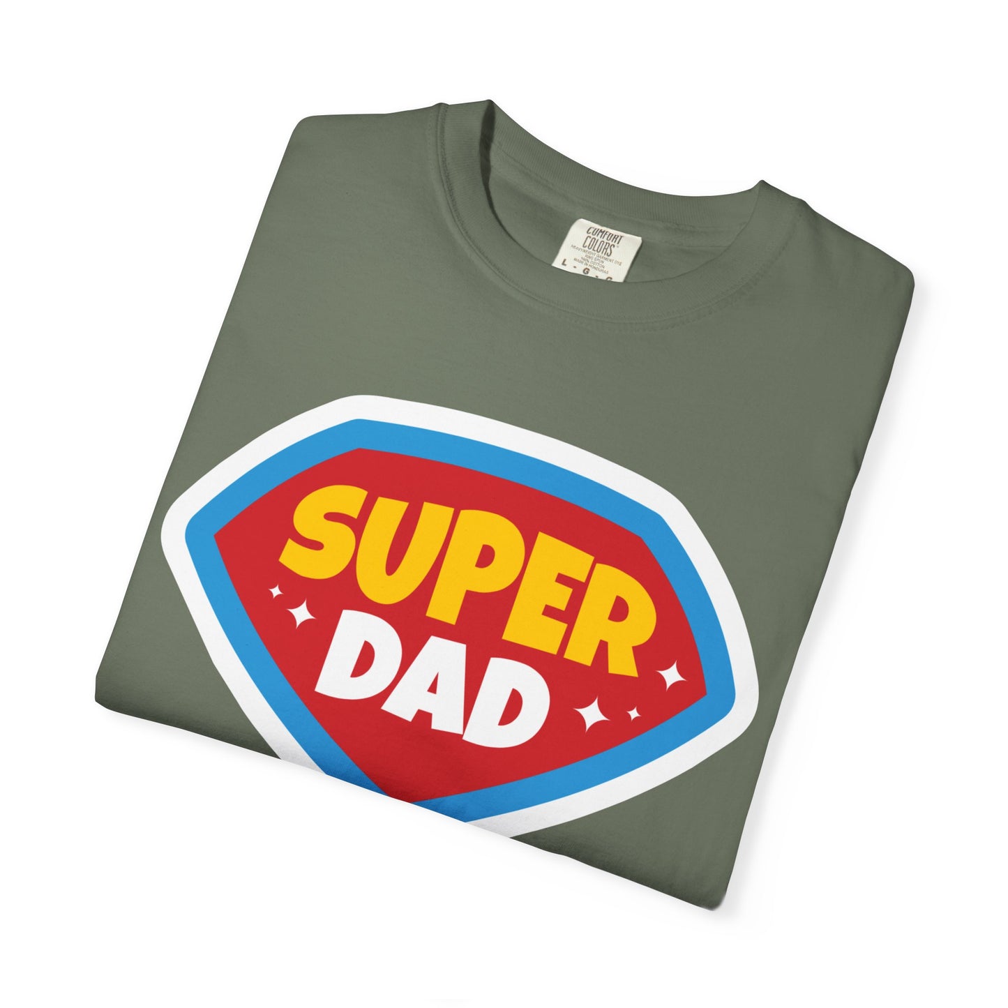 Super Dad Unisex Garment-Dyed T-Shirt - Perfect Gift for Father's Day