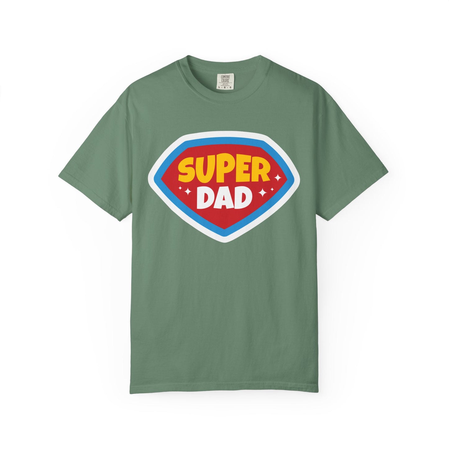 Super Dad Unisex Garment-Dyed T-Shirt - Perfect Gift for Father's Day