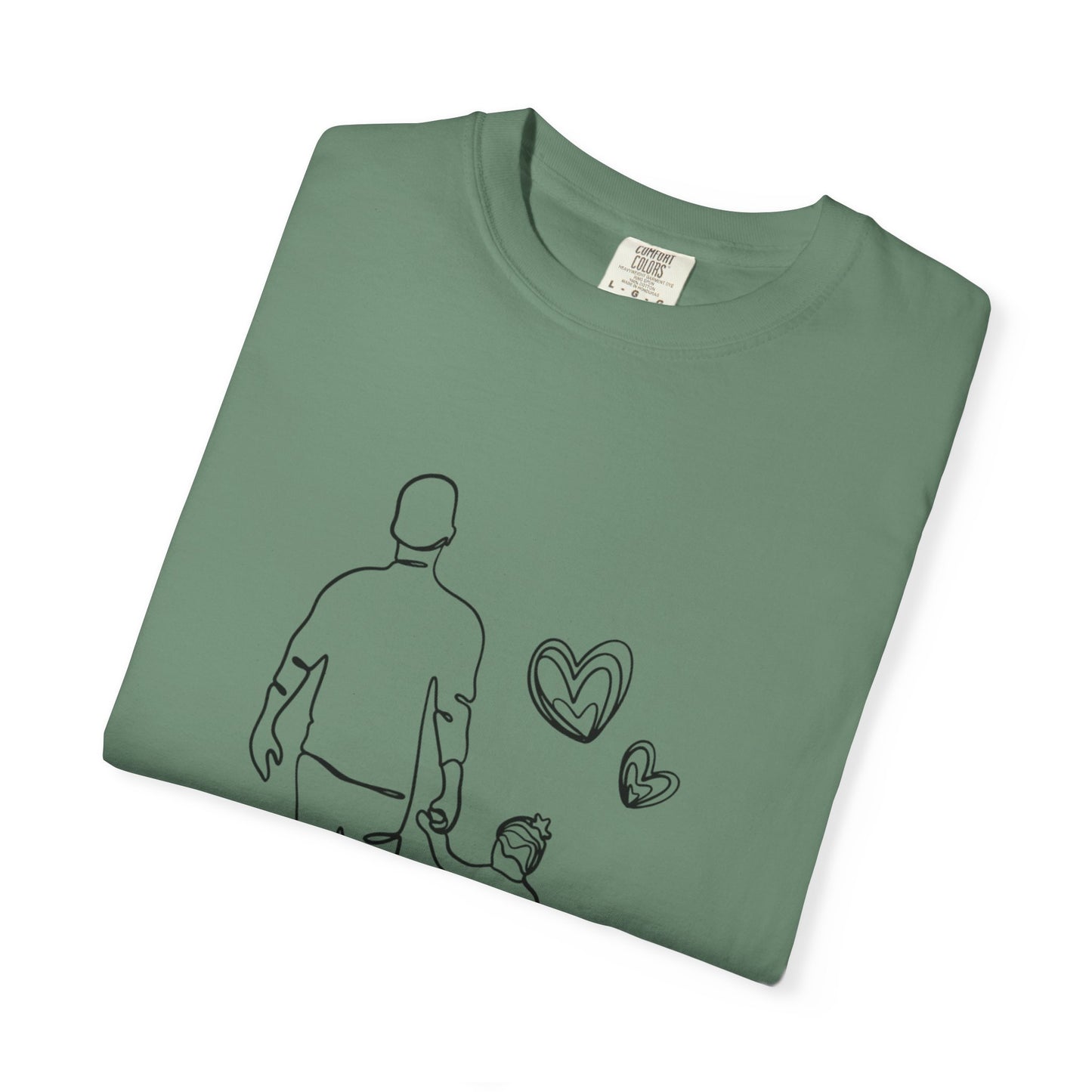 Personalized Fathers Day T-Shirt - Customizable for Dad and Child