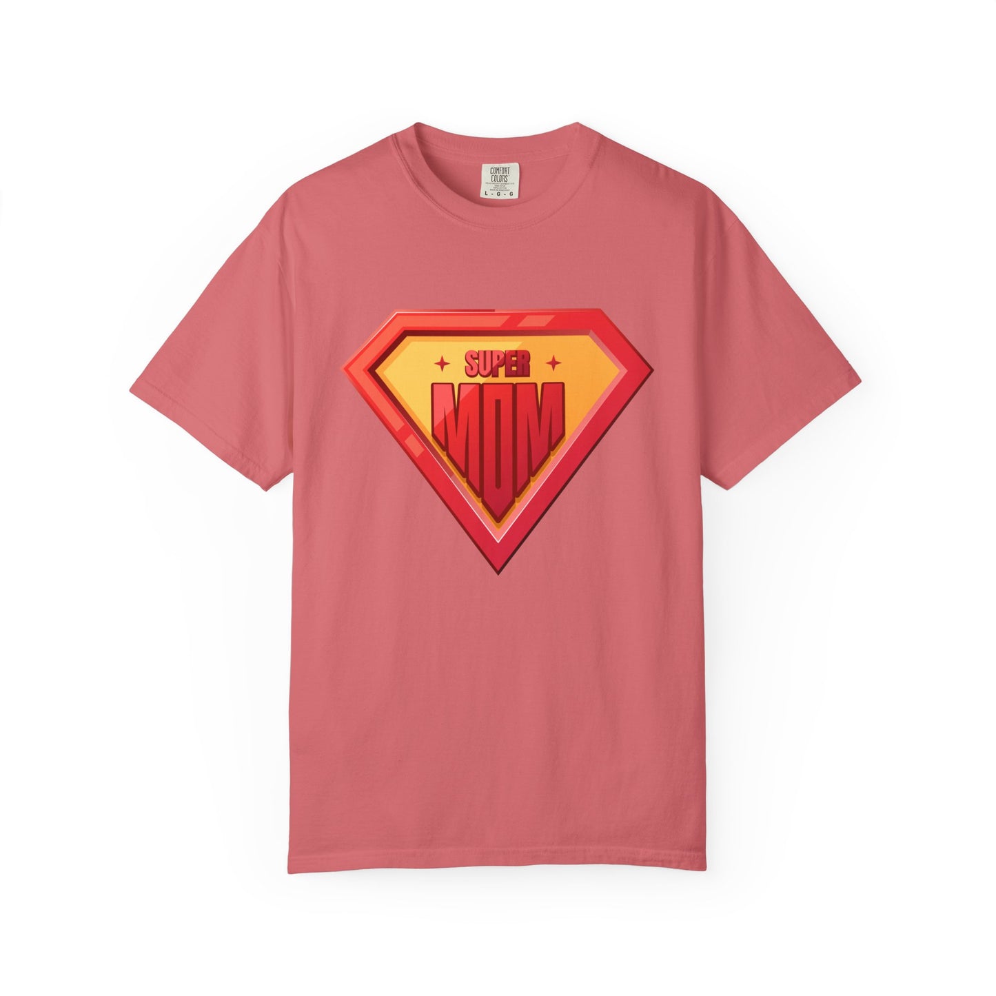 Super Mom Unisex Garment-Dyed T-Shirt - Perfect Gift for Mother's Day