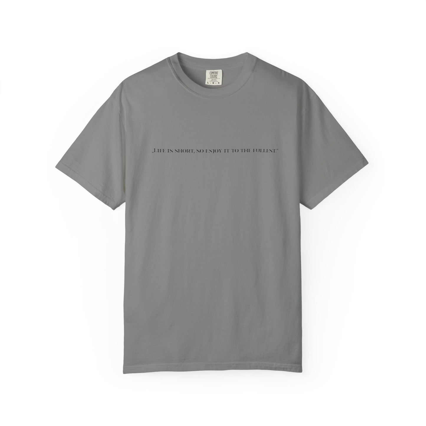 Unisex Garment-Dyed T-shirt - Inspire Yourself to the Limit