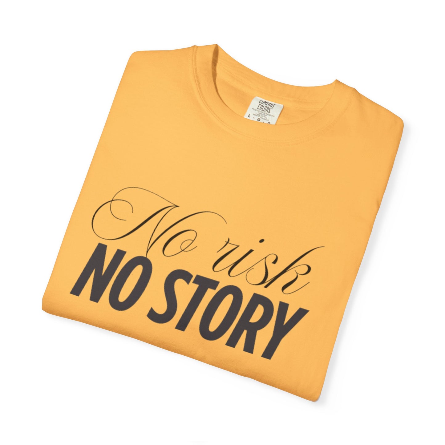 Unisex Garment-Dyed T-shirt - No risk, no story