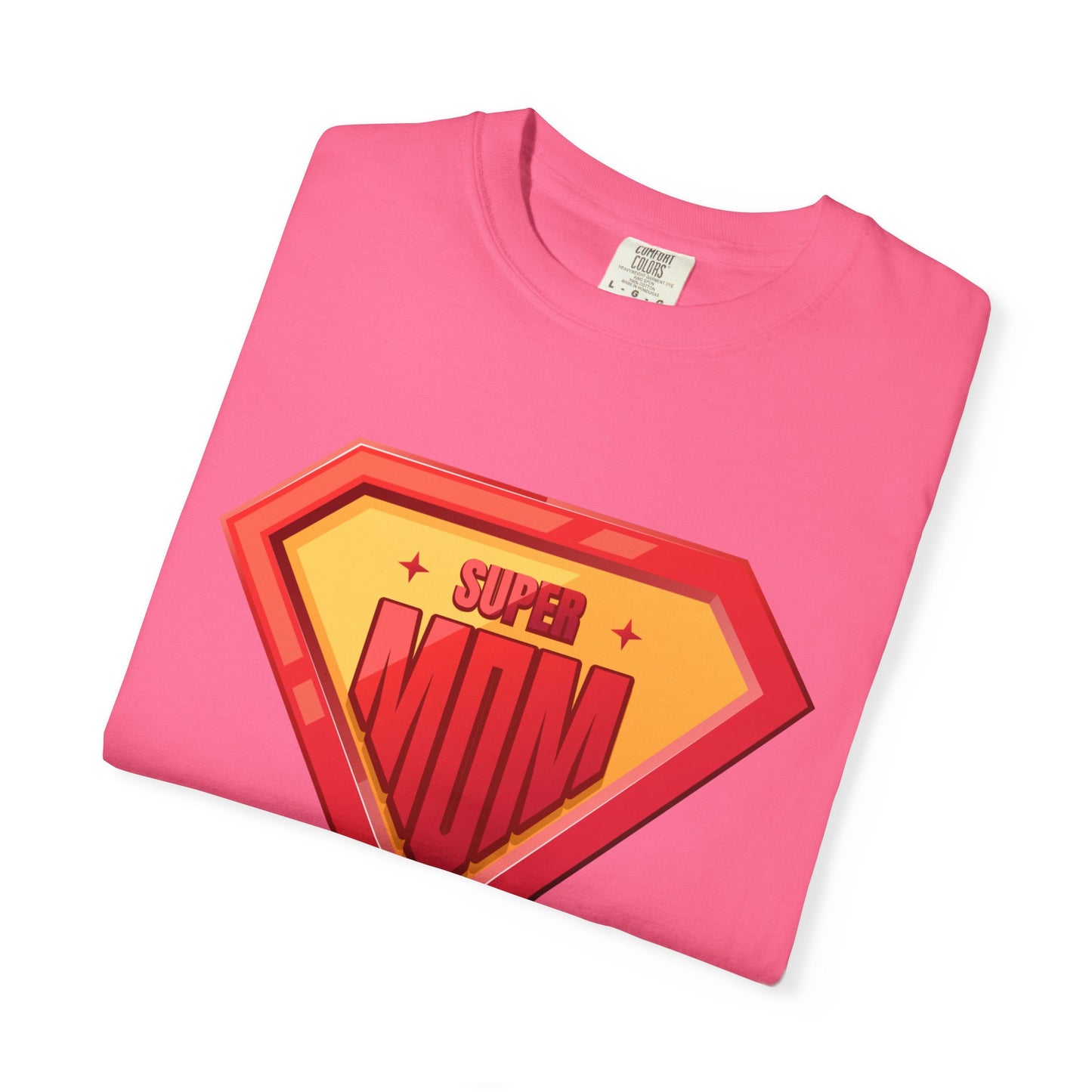 Super Mom Unisex Garment-Dyed T-Shirt - Perfect Gift for Mother's Day