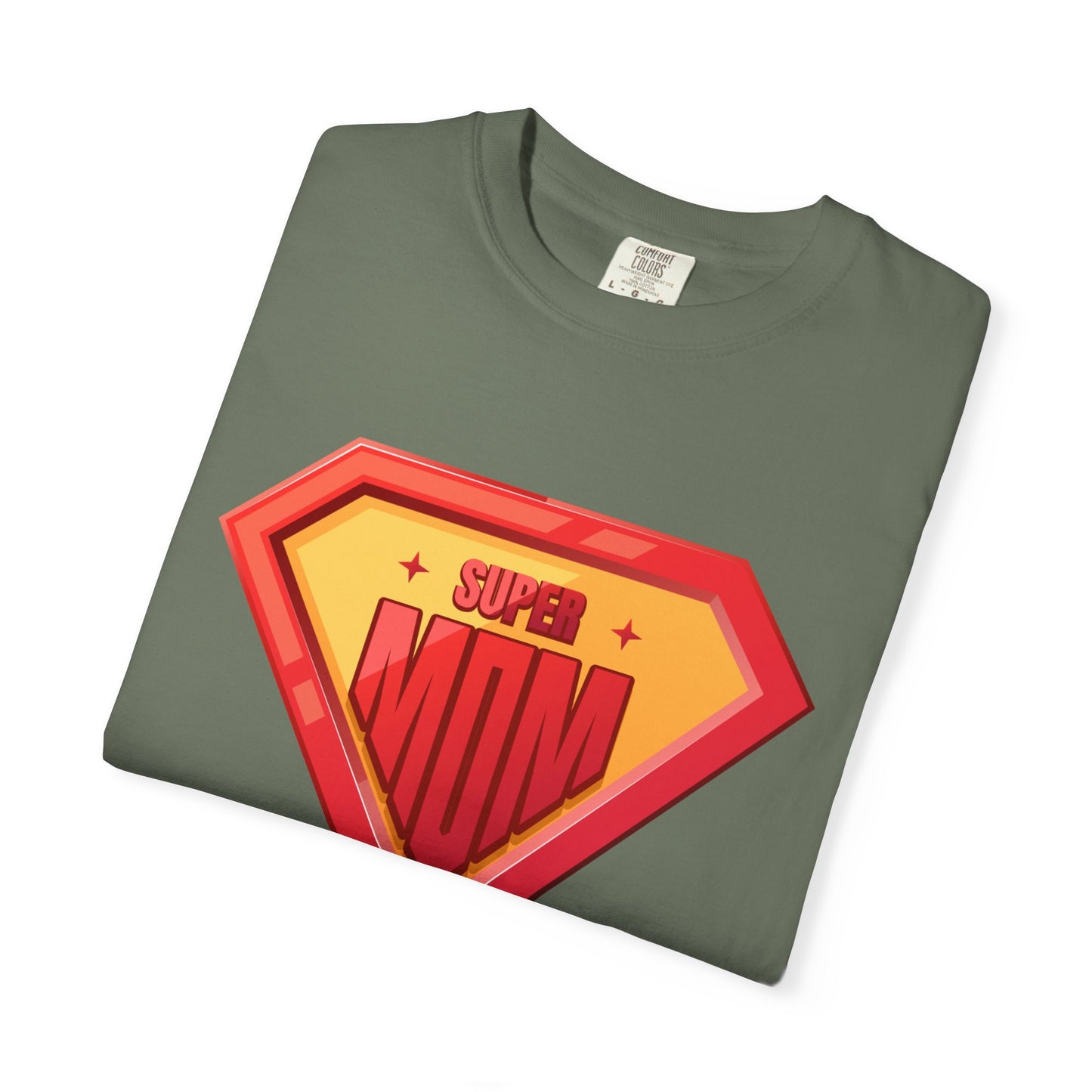Super Mom Unisex Garment-Dyed T-Shirt - Perfect Gift for Mother's Day