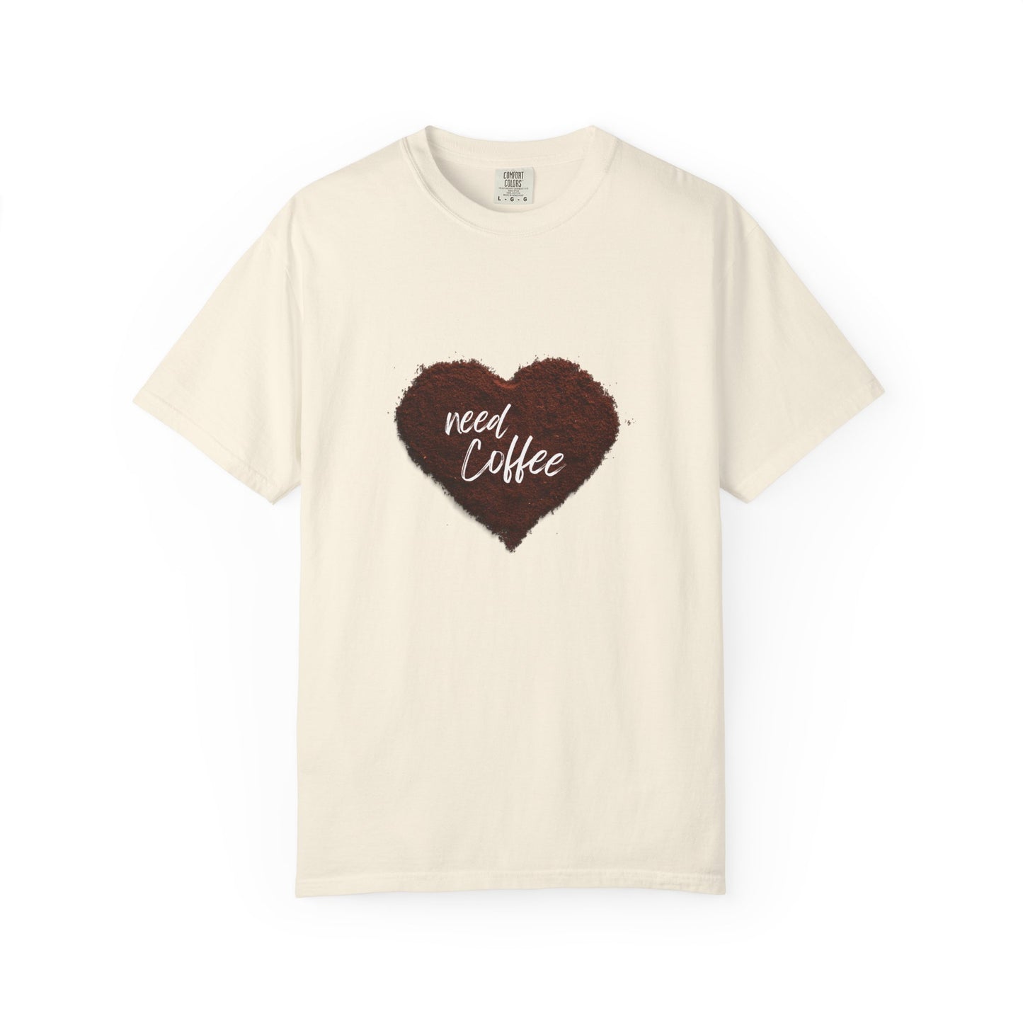 Casual Coffee Lover T-shirt - "Need Coffee" Design