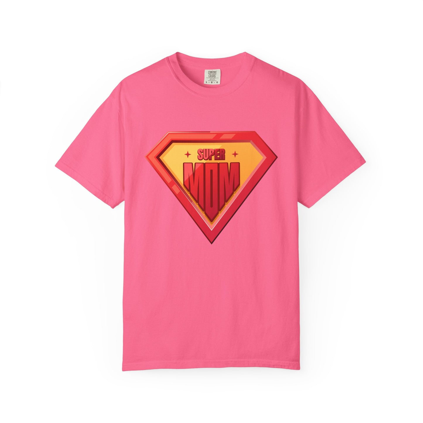 Super Mom Unisex Garment-Dyed T-Shirt - Perfect Gift for Mother's Day