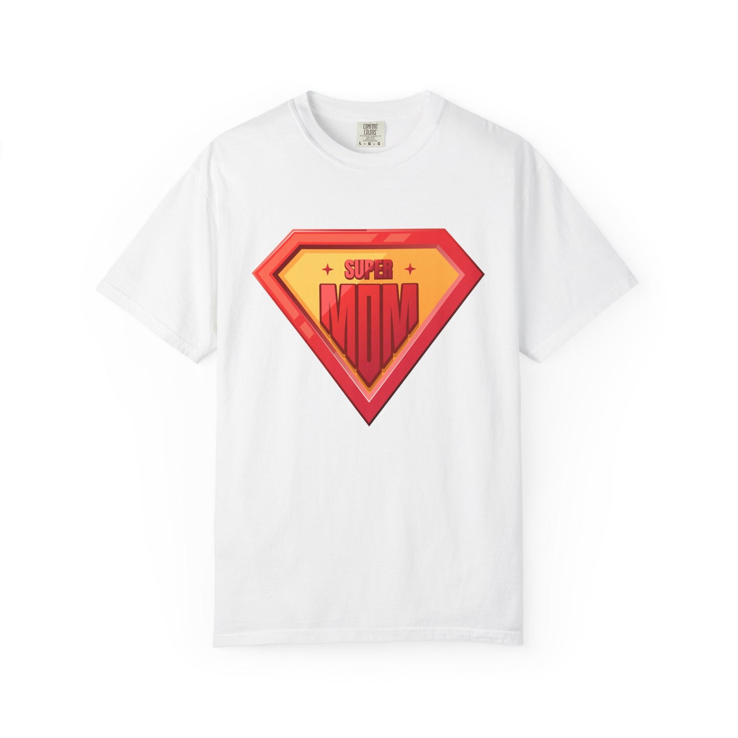 Super Mom Unisex Garment-Dyed T-Shirt - Perfect Gift for Mother's Day